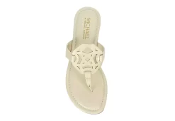Michael By Michael Shannon Womens Ariana Flip Flop Sandal - Bone -Shoe Shop US 01 203358 05