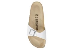 Birkenstock Womens Madrid Footbed Sandal - White -Shoe Shop US 01 203371 05