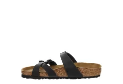Birkenstock Womens France Footbed Sandal - Black -Shoe Shop US 01 203374 03