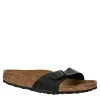 Birkenstock Womens Madrid Footbed Sandal - Black