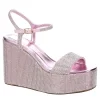 Madden Girl Womens Theo-r Wedge Sandal - Pink -Shoe Shop US 01 203387 00