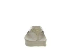 Oofos Womens Oomega Flip Flop Sandal - Khaki -Shoe Shop US 01 203392 02