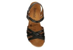 Bjorndal Womens Lily Wedge Sandal - Black 14 Bjorndal Womens Lily Wedge Sandal - Black -Shoe Shop US 01 203399 05