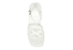 Madden Girl Womens Vaultt Wedge Sandal - White -Shoe Shop US 01 203410 05
