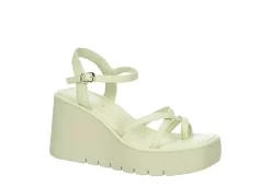 Madden Girl Womens Vaultt Wedge Sandal - Pale Green