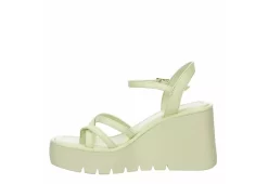 Madden Girl Womens Vaultt Wedge Sandal - Pale Green -Shoe Shop US 01 203412 03