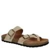 White Mountain Womens Gracie Footbed Sandal - Tan -Shoe Shop US 01 203417 00