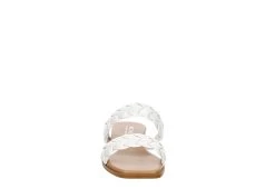 Michael By Michael Shannon Womens Patrice Wedge Sandal - White -Shoe Shop US 01 203429 02
