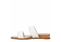 Michael By Michael Shannon Womens Patrice Wedge Sandal - White -Shoe Shop US 01 203429 03