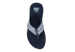 Reef Womens Spring Woven Flip Flop Sandal - Navy -Shoe Shop US 01 203441 05