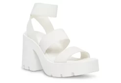 Madden Girl Womens Templee Platform Sandal - White