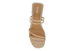 Michael By Michael Shannon Womens Liv Sandal - Tan -Shoe Shop US 01 203494 05