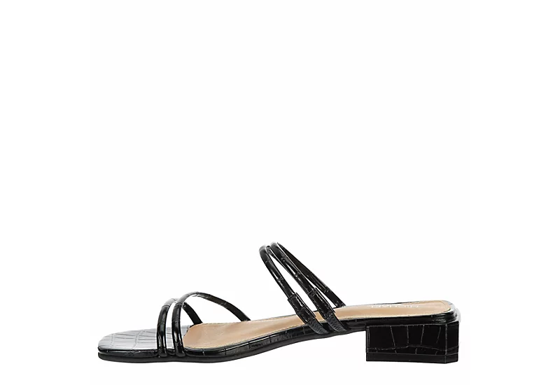 Michael By Michael Shannon Womens Liv Sandal - Black 6 Michael By Michael Shannon Womens Liv Sandal - Black - Image 4