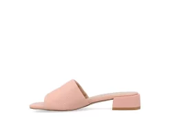 Journee Collection Womens Elidia Slip On Sandal - Blush -Shoe Shop US 01 203586 03