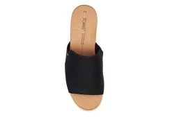 Toms Womens Diana Mule Sandal - Black -Shoe Shop US 01 203719 03