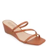 Journee Collection Womens Takarah Low Wedge Sandal - Brown 2 Journee Collection Womens Takarah Low Wedge Sandal - Brown -Shoe Shop US 01 203885 00