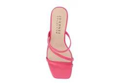 Journee Collection Womens Takarah Wedge Slip On Sandal - Pink -Shoe Shop US 01 203887 05