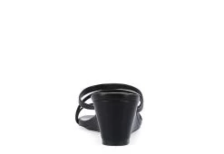 Journee Collection Womens Takarah Wedge Slip On Sandal - Black 13 Journee Collection Womens Takarah Wedge Slip On Sandal - Black -Shoe Shop US 01 203888 04