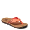 Reef Womens Santa Ana Flip Flop Sandal - Coral -Shoe Shop US 01 203908 00