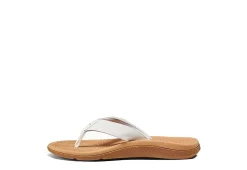 Reef Womens Santa Ana Flip Flop Sandal - White -Shoe Shop US 01 203912 02