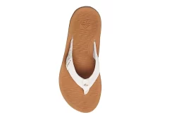 Reef Womens Santa Ana Flip Flop Sandal - White -Shoe Shop US 01 203912 03