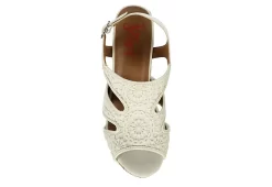 Jellypop Womens Lisbon Wedge Sandal - Natural -Shoe Shop US 01 203922 05