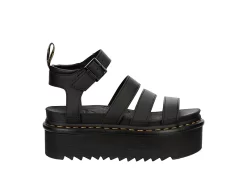 Dr. Martens Dr.martens Womens Blaire Quad Hydro Sandal - Black -Shoe Shop US 01 204063 01