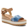 Toms Womens Diana Wedge Sandal - Denim -Shoe Shop US 01 204095 00