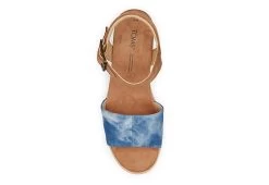 Toms Womens Diana Wedge Sandal - Denim -Shoe Shop US 01 204095 03
