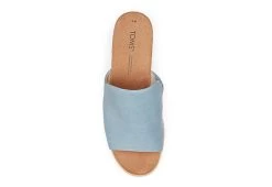 Toms Womens Diana Mule Sandal - Denim -Shoe Shop US 01 204096 03