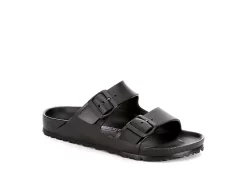 Birkenstock Womens Arizona Essentials Slide Sandal - Black