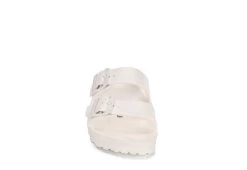 Birkenstock Womens Arizona Essentials Slide Sandal - White -Shoe Shop US 01 210760 02