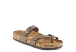 Birkenstock Womens Mayari Footbed Sandal - Brown