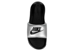 Nike Womens Victori One Slide Sandal - Silver 14 Nike Womens Victori One Slide Sandal - Silver -Shoe Shop US 01 220104 05