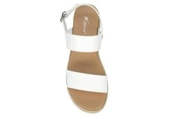 Xappeal Womens Amelia Wedge Sandal - White -Shoe Shop US 01 261162 05