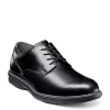 Nunn Bush Mens Marvin Slip Resistant Work Shoe - Black