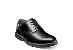 Nunn Bush Mens Marvin Slip Resistant Work Shoe - Black
