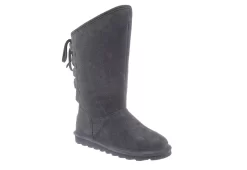 Bearpaw Womens Phylly Fur Boot - Dark Grey
