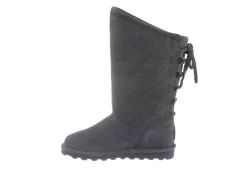 Bearpaw Womens Phylly Fur Boot - Dark Grey -Shoe Shop US 01 300302 02