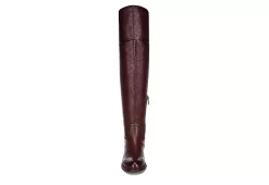 Franco Sarto Womens Haleen Over The Knee Boot - Burgundy 11 Franco Sarto Womens Haleen Over The Knee Boot - Burgundy -Shoe Shop US 01 300473 02