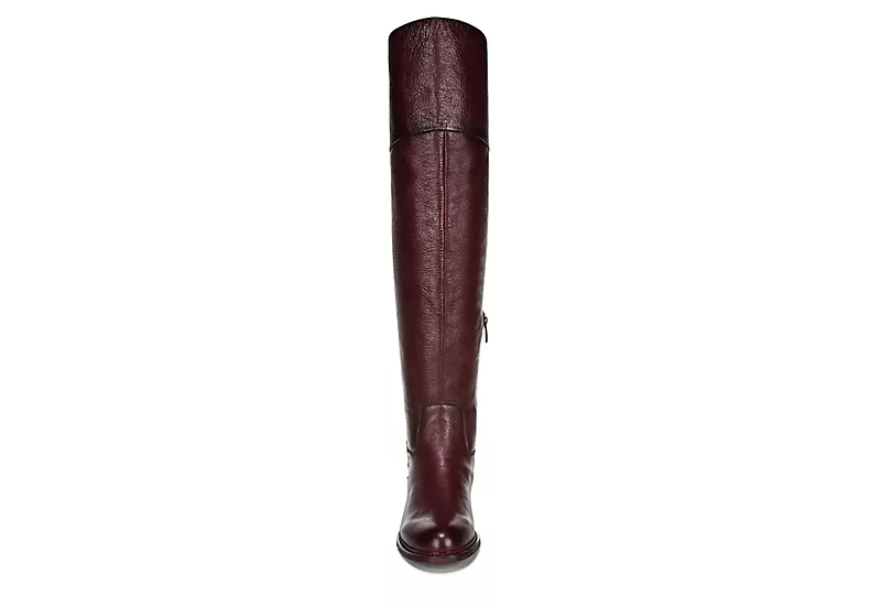 Franco Sarto Womens Haleen Over The Knee Boot - Burgundy 5 Franco Sarto Womens Haleen Over The Knee Boot - Burgundy - Image 3