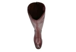 Franco Sarto Womens Meyer Tall Boot - Burgundy -Shoe Shop US 01 300500 05