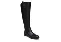 Franco Sarto Womens Meyer Wide Calf Tall Boot - Black