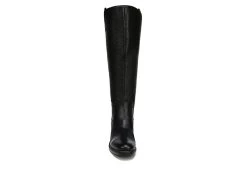 Franco Sarto Womens Meyer Wide Calf Tall Boot - Black -Shoe Shop US 01 300504 02