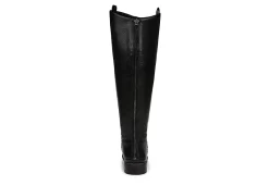 Franco Sarto Womens Meyer Wide Calf Tall Boot - Black -Shoe Shop US 01 300504 04