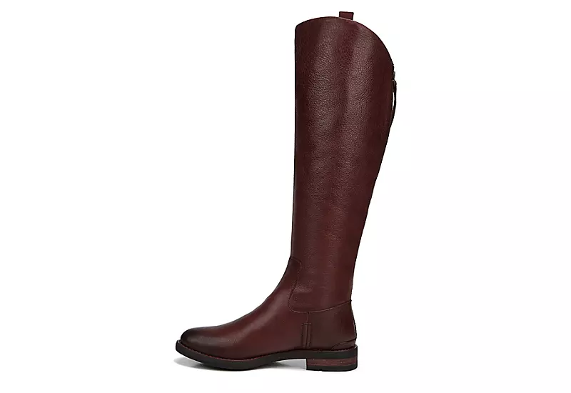 Franco Sarto Womens Meyer Wide Calf Tall Boot - Burgundy 6 Franco Sarto Womens Meyer Wide Calf Tall Boot - Burgundy - Image 4