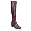 Franco Sarto Womens Tribute Wide Calf Tall Boot - Dark Purple -Shoe Shop US 01 300549 00