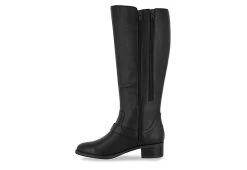 Easy Street Womens Jewel Wide Calf Tall Boot - Black 12 Easy Street Womens Jewel Wide Calf Tall Boot - Black -Shoe Shop US 01 300661 03