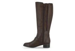 Easy Street Womens Jewel Wide Calf Tall Boot - Brown -Shoe Shop US 01 300662 03