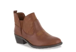 Easy Street Womens Legend Bootie - Tan